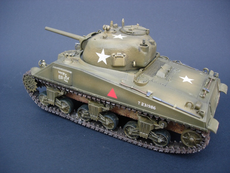 Sherman M4 A4 Cyber Hobby 1/35 Dscn0248