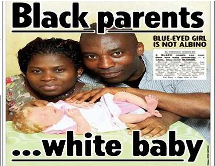 Un couple noir donne naissance à un enfant blanc [vidéo] Parent10