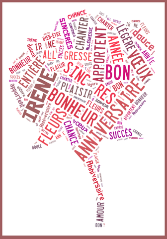 Joyeux Anniversaire Irene
