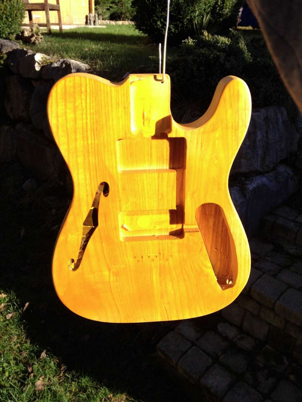 Une nouvelle robe pour ma Thinline Custom Before11