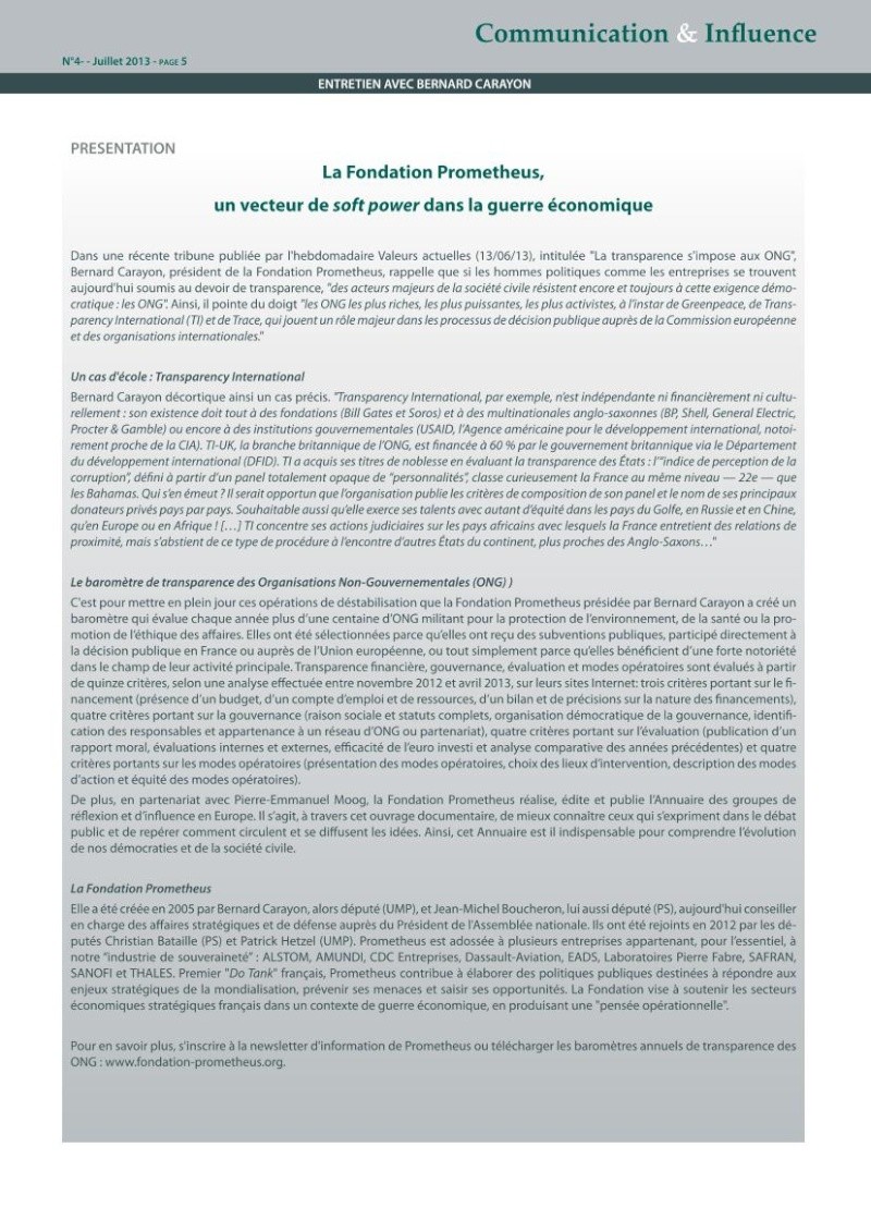 Ce que l'affaire Snowden révèle de la guerre économique : le décryptage de Bernard Carayon Carayo14