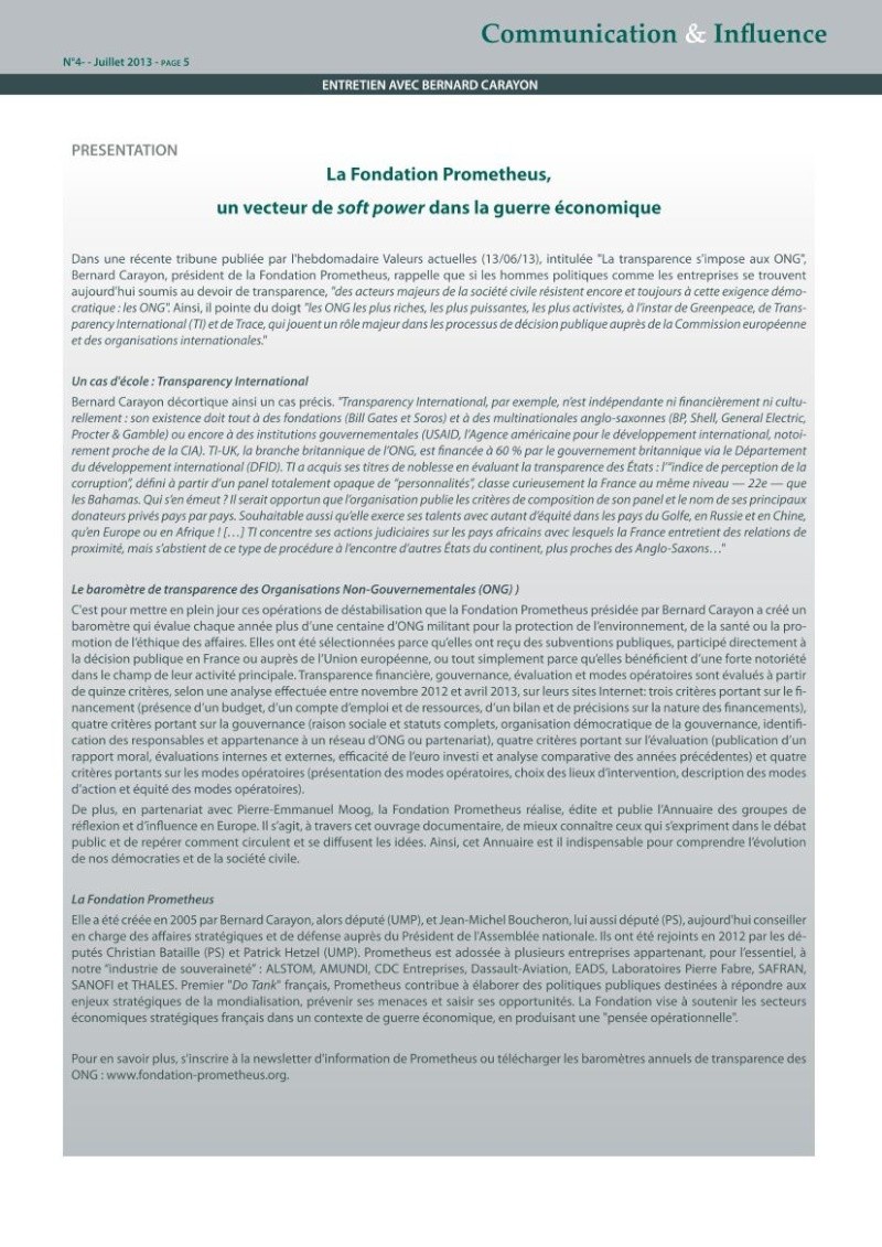 Ce que l'affaire Snowden révèle de la guerre économique : le décryptage de Bernard Carayon Carayo14