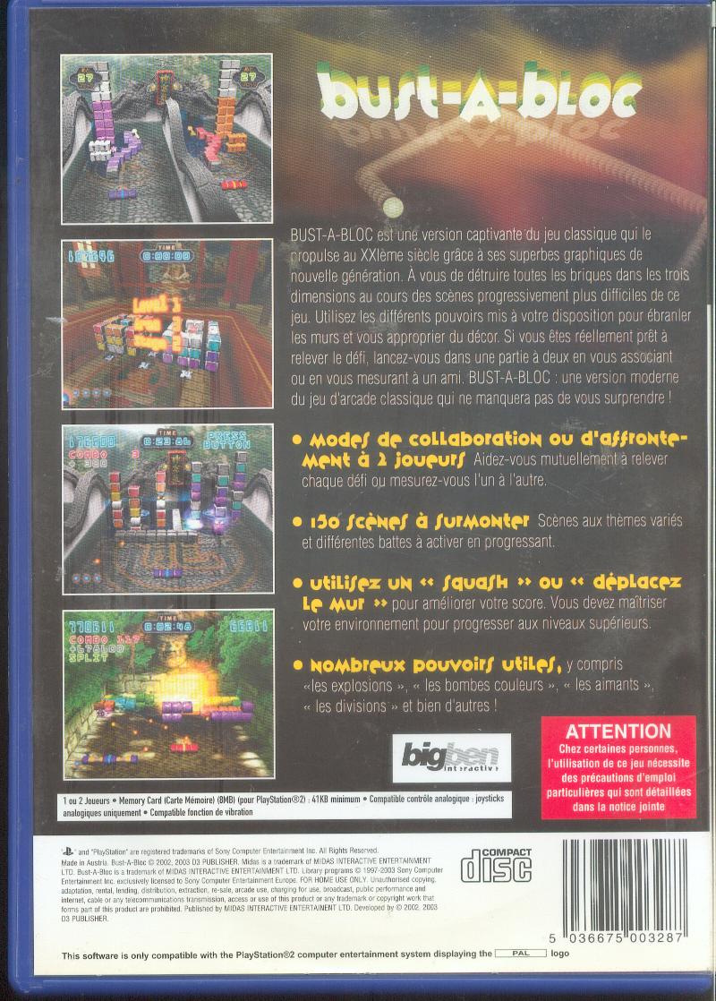 La collection de jeux PS2 à Korok. - Page 4 Bust_a11