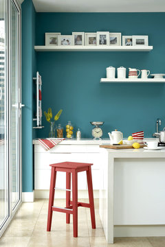 choix des couleurs pour maison neuve, avis sur bleu dans cuisine? nuancier GUITTET 18329610