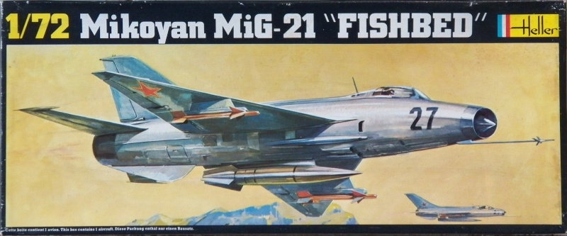MIKOYAN-GOUREVICH MiG 21 1/72ème Réf L 252 & 252 100_3312