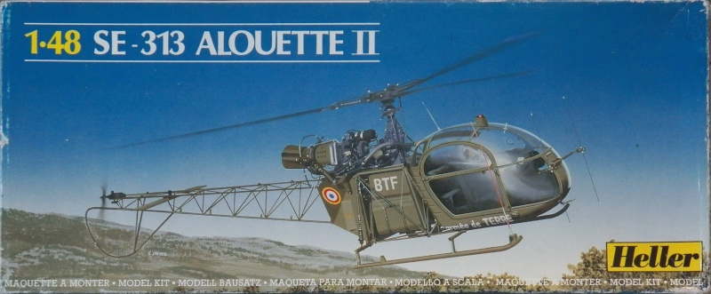 SUD AVIATION SE 313 ALOUETTE II 1/48ème Réf 80479 Alouet11
