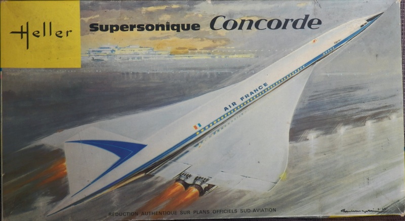 SUD AVIATION - BRITISH AIRCRAFT CORPORATION  CONCORDE 1/100ème Réf L 855 Concor33