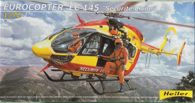 EUROCOPTER EC 145 SECURITE CIVILE 1/72ème Réf 80375 Ec-14510