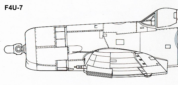 Vought F4U-5N et F4U-7, Italeri, 1/72 F4u-5n13
