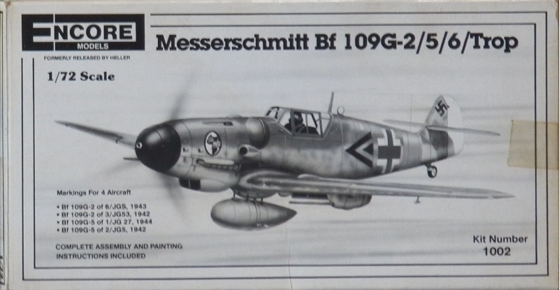 MESSERSCHMITT Bf 109 G-6 1/72ème Réf 076 Messer32