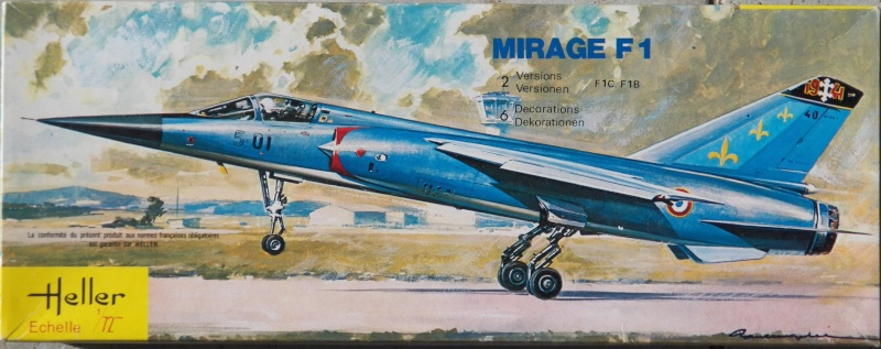 DASSAULT MIRAGE F 1 C / B 1/72ème Réf 258 Mirage12