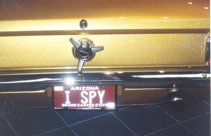 1965, James Bond 007, Goldfinger prototype Mustang 410