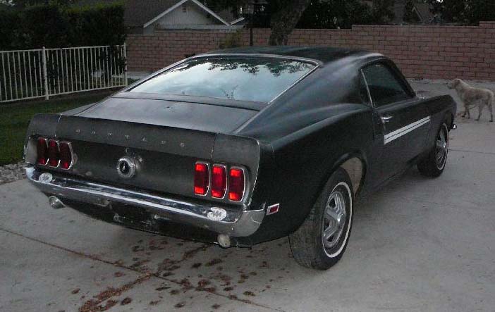  1969 Mustang E Rear-r10