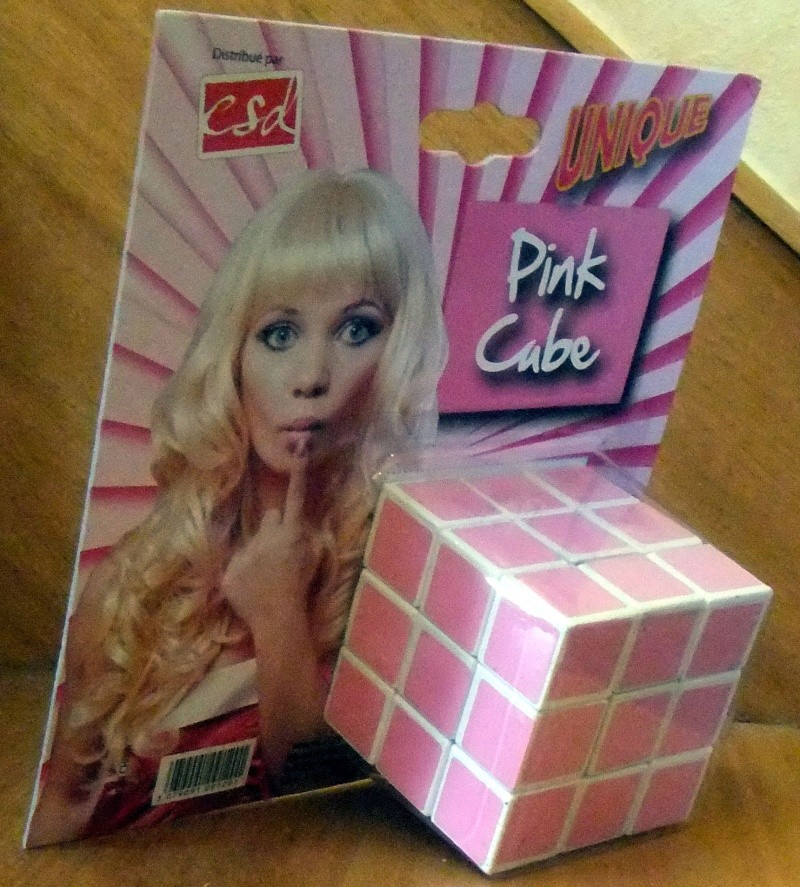 Jeu de logique pour blonde : pink cube Pinkcu10