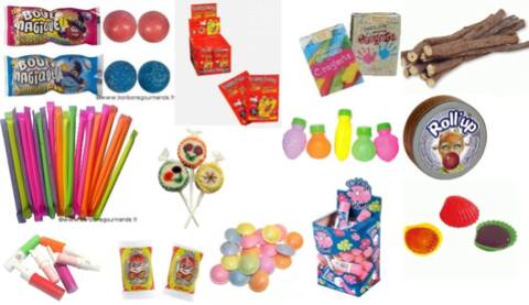 Notre gamme de bonbons rétro qui ont marqué notre enfance