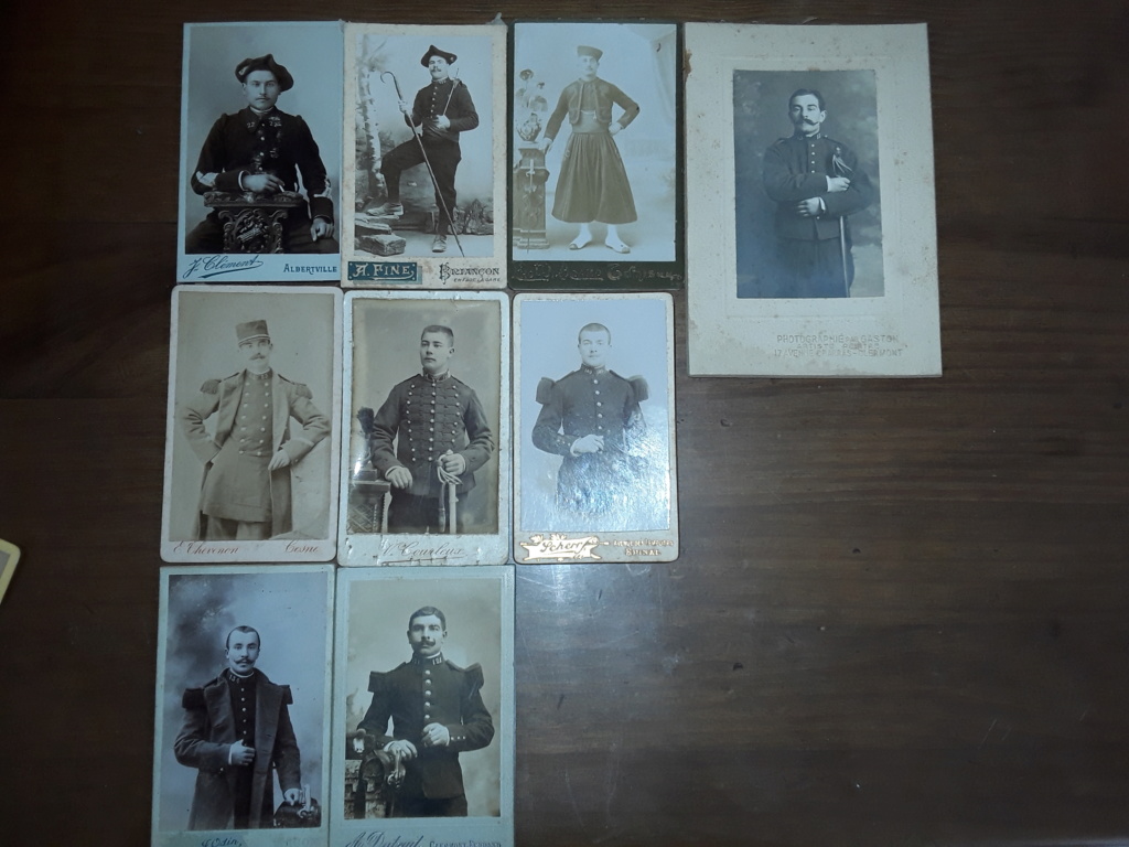 (A) 9 cartes photos format CDV a la vente       a cloturer  (Metz 01/05/19) 20190444