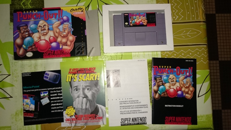 [Vendu] Super Punch OUT SNES US Po110