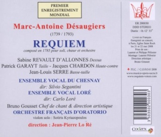 Marc Antoine DESAUGIERS ( 1739 - 1793) 51l8xu10