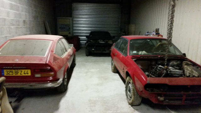 Nos deux Alfetta GTV 2000 de 1983-1984 20150113