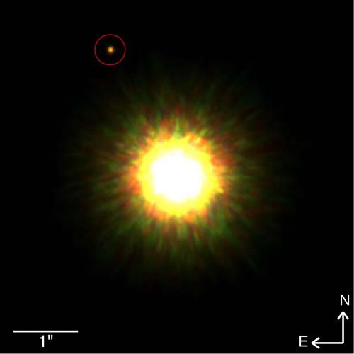 1re image d'une planète autour d'une étoile comme la notre Sunsta10