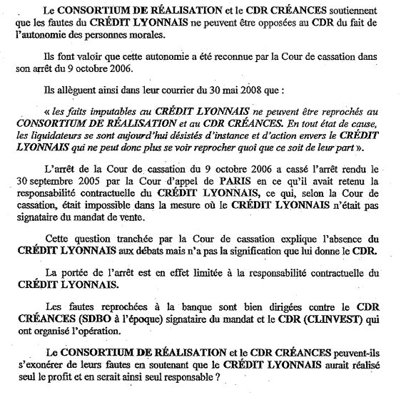 Tapie contre le Crédit Lyonnais - Page 8 Senten12