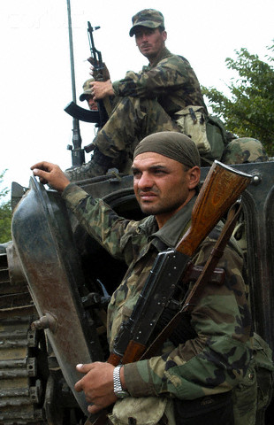 tension Géorgie Ossétie du sud été 2004 August26