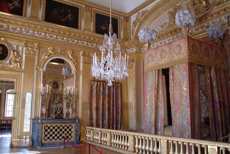 La chambre du roi au château de Versailles 198010