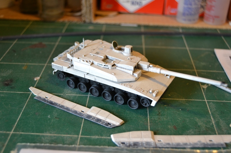 [REVELL] GIAT AMX 56 LECLERC T5 char de combat  ONU Réf 03131 210