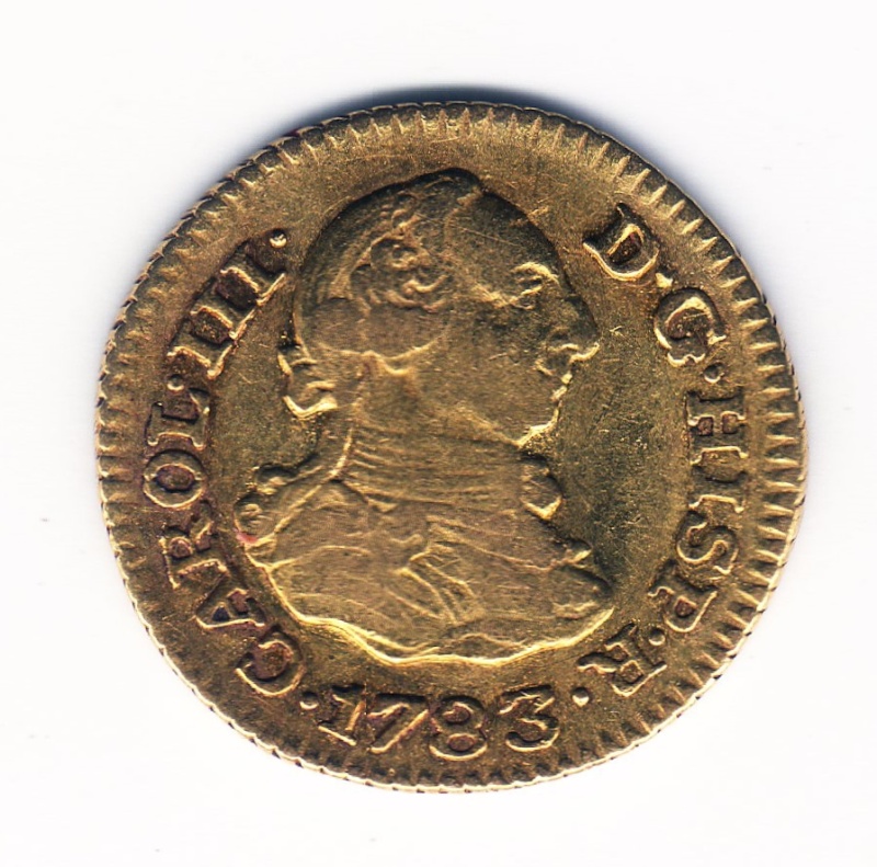 1/2 escudo 1783. Carlos III. Madrid. Img75710