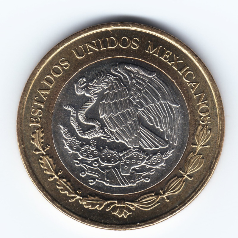 10 Pesos. México. 2012. Ciudad de México Img77110