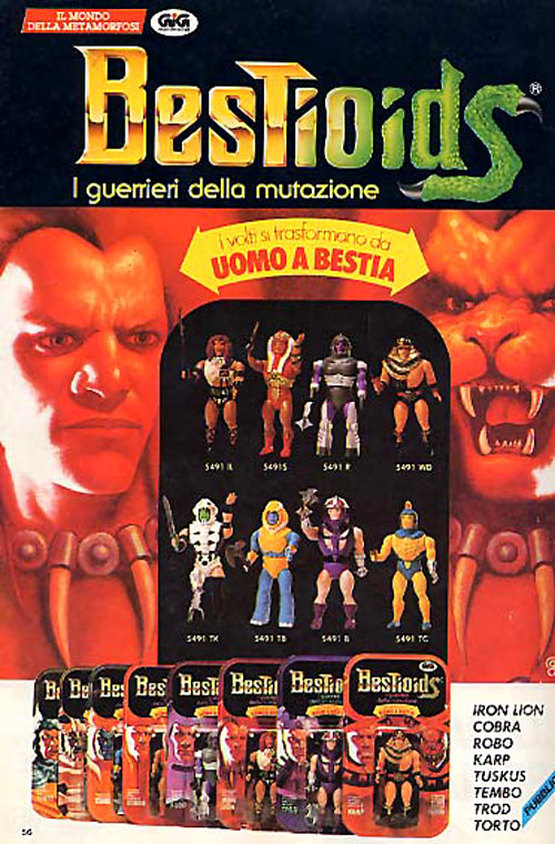 Mutors (les) / Infaceables (Galoob) 1984-1985 Toy-bt10