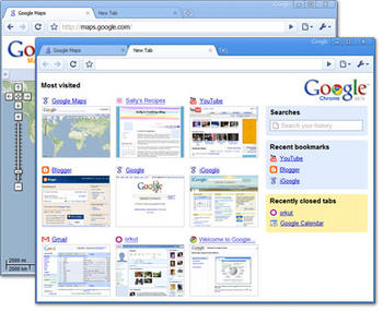 Chrome, le navigateur de Google Mini-613