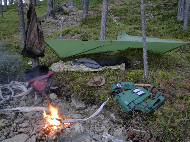 Un peu de Laponie a la periode du Ruska... Bivoua10