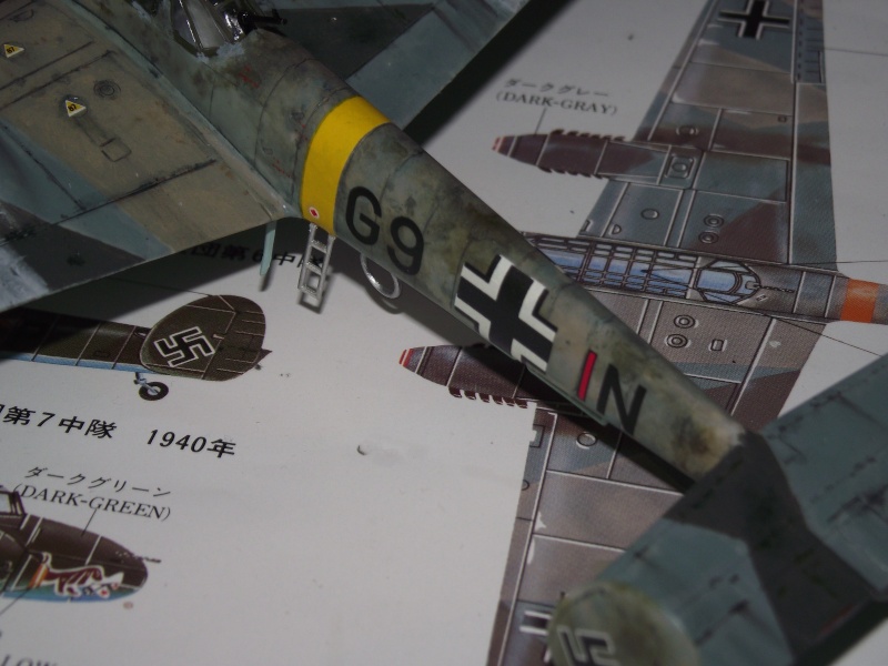 Messerschmitt Bf-110C-4 II./ZG1 FUJIMI Dscf7246