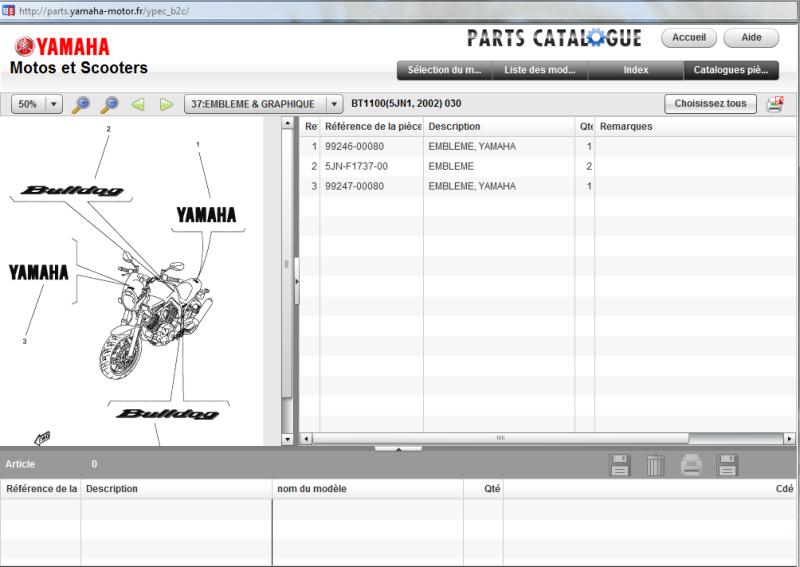 e Parts Catalogue Yamaha Yam10