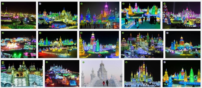 Festival de Sculptures sur glace et neige - Harbin - Hēilóngjiāng - Chine Captur82