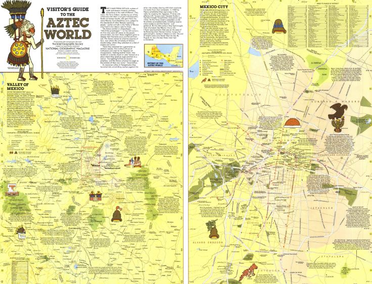 Cartothèque du National Geographic Mexico10