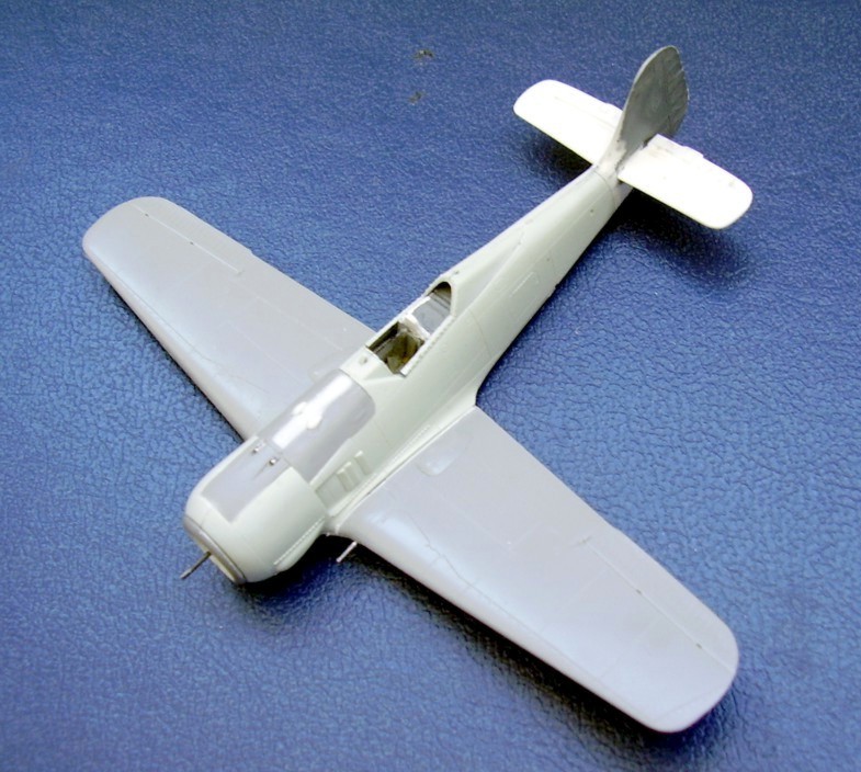 FW-190A-5 in 1/72 utilizant le kit Revell  Fw-19019