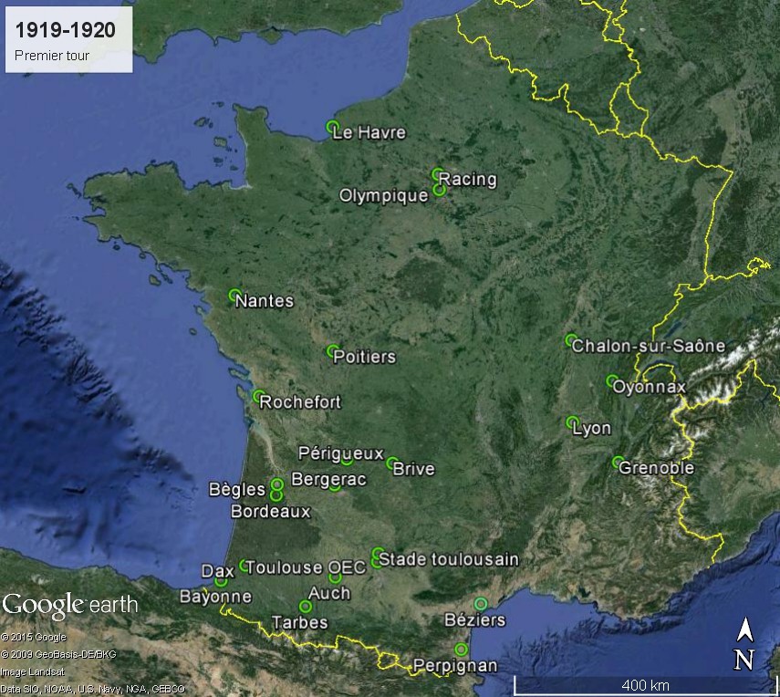 Géographie de l'ovalie française 1919-110