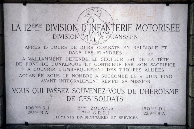 1940 - Généraux français tués en 1940 Bray-d10