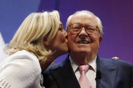 Marine Le Pen sabote la campagne électorale de son père. Marine11