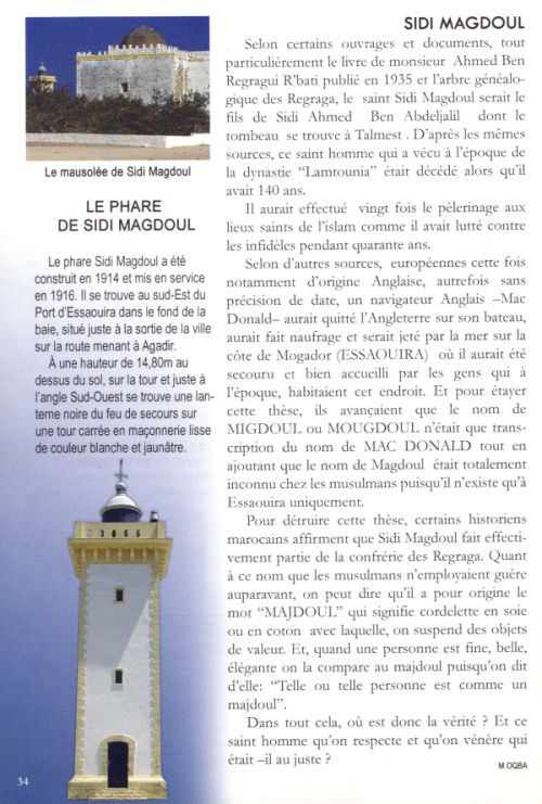 Qui Etait Sidi Magdoul (par Oqba) 22-07-10