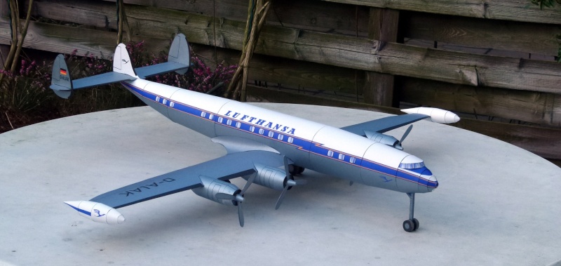 Super Constellation 1049G Möwe Wilhelmshaven M 1:50 - Fertig Sc-70-10