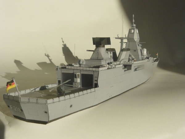 Fregatte Sachsen WHV-Modell Sachse13