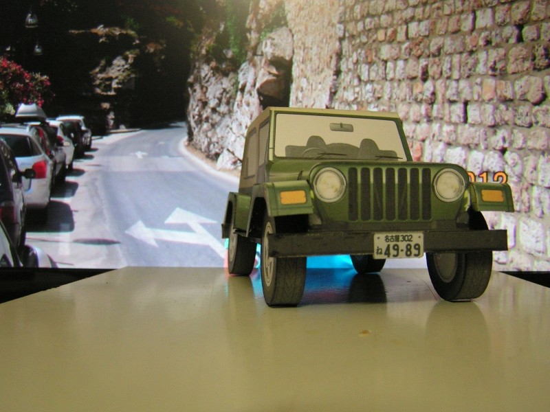 Jeep 1:25 Ein Download -Modell H_002k10