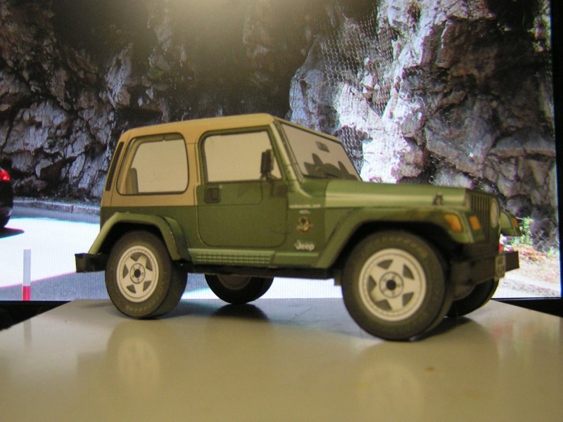 Jeep 1:25 Ein Download -Modell H_004k10