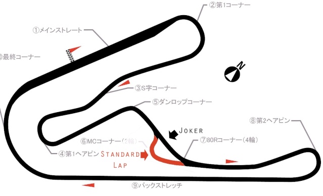 TCR GRX Schedule and Joker Lap Rules Tsukub10