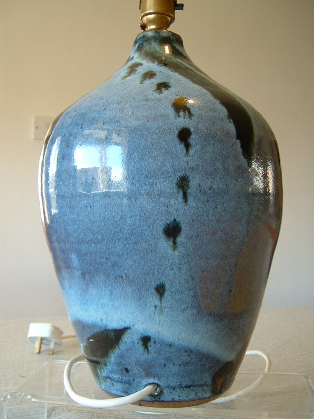 Clive Pearson - Hartland, Welcombe & Clovelly Potteries Lamp_010