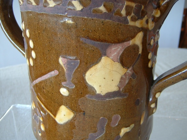 19thC Howcans Pottery slipware mug  Loving11