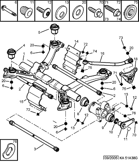 Problème Essieu arrière 206 S16 - Problèmes techniques - AutoPassion